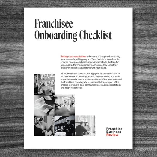 Franchisee Onboarding Checklist